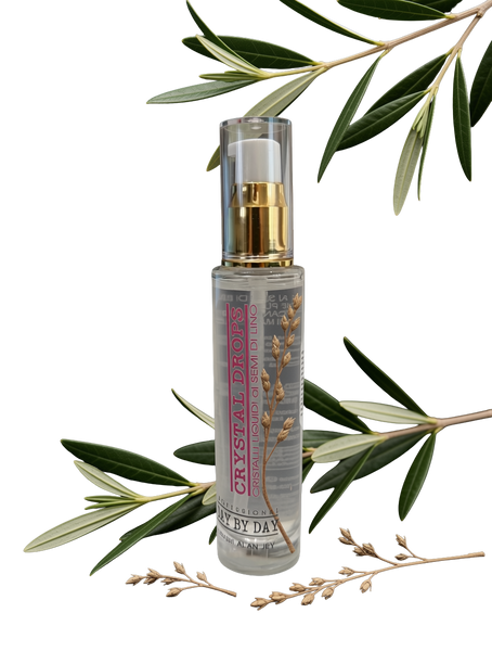 Флюїд для пошкоджених кінчиків Орхідея Orchidea Crystal Drops Alan Jey 50мл Alanjey-8016 фото