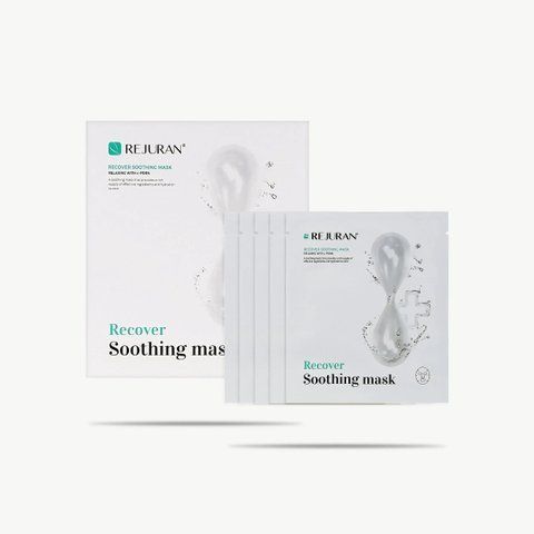 Набір заспокійливих масок для відновлення шкіри Recover Soothing Mask Rejuran (5 шт * 25 мл) 0011REJU фото