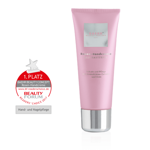Крем для рук з екстрактом троянди та сечовиною 75мл (ROSEN-HANDCREME), BAEHR BAEHR-10677 фото