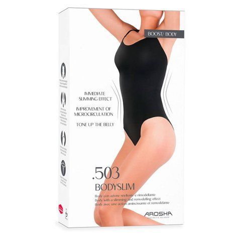 Боді слім BODYSLIM 503 Arosha, розмір M/L, чорне ARO131002-000333 фото
