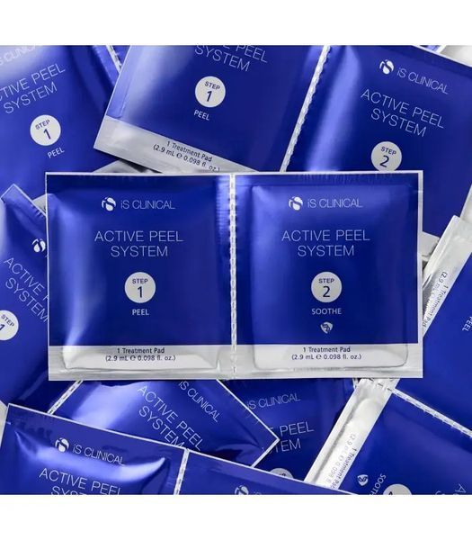 Активна пілінгова система для домашнього догляду Active Peel System iS Clinical (набір 15 штук, крок 1 і 2) 1541.SET.15 PK фото
