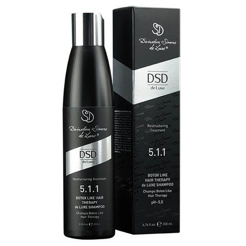 Відновлюючий шампунь DSD de Luxe Botox Hair Therapy de Luxe Shampoo 5.1.1 200 мл 8436551804026 фото